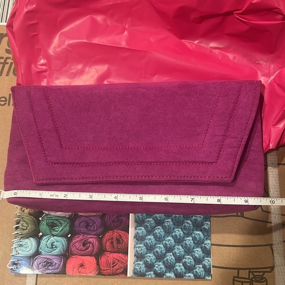 Shein - NWT purple clutch - Picture 7 of 9